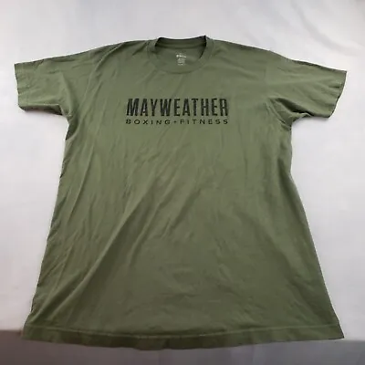 Mayweather Boxing Fitness Jersey Cotton T Shirt Soft Comfy Men L • $15.99