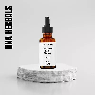 DNA HERBALS - Milk Thistle & Reishi Tincture - 100ml • £16.81