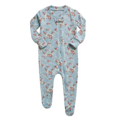 $11 • Buy Baby Girl Footed Sleeper Pajama Size 6-9M