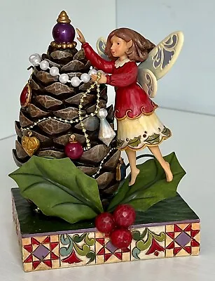 $49.99 • Buy Heartwood Creek By Jim Shore  Magically Merry  Christmas Fairy Decorating Pine
