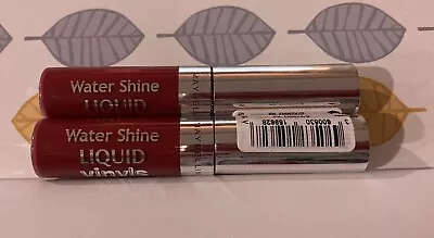 £3.99 • Buy 2 MAYBELLINE Water Shine Liquid Vinyls/Lip Gloss In No.306 Red Hot.