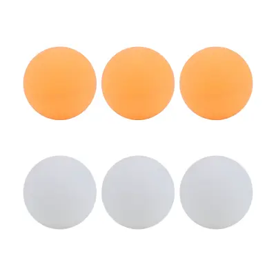 $7.50 • Buy Table Tennis Balls - Yellow & White, Pack Of 6 In Au
