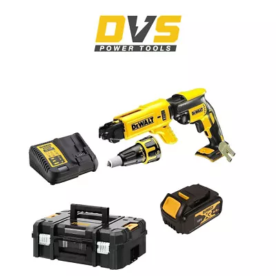 £259.95 • Buy Dewalt DCF620M1K 18v XR Li-Ion Brushless Collated Drywall Screwgun Autofeed 4Ah