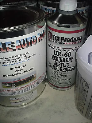 #NSPR-227 Non-Sanding Direct To Metal Gray Enamel Base Primer/Sealer Gallon Kit • $119.95