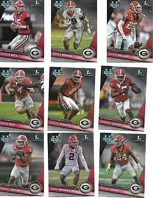 Georgia Bulldogs - 50 Card Lot - Bowers Beck Lovett Bennett Chubb W/ Auto • $20