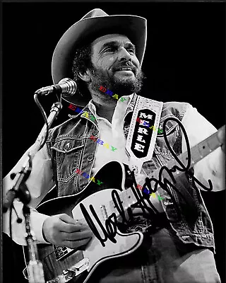 Merle Haggard Legendary Singer Autographed Signed 8x10 Photo REPRINT • $18.99