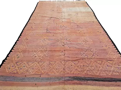 5 X 10 FT  Moroccan Antique  Rug   Berber Hand Woven Carpet Vintage Moroccan • $378