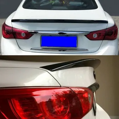 Rear Wing Lip Splitter TRUNK Lid Spoiler For Q50 Q50S 14 15 16 17 18 19 20 21 • $154.49