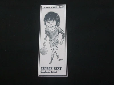 £2.99 • Buy GEORGE BEST - Manchester United: 1969 Goal Football Magazine Drawing By Bass