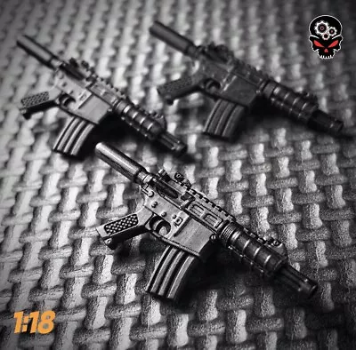 1:18 3-PACK AR Pistols  For G.I. Joe 3.75” Joytoy Arah 25th Weapons Gun Poc G107 • $10.99