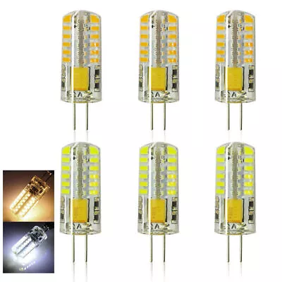 1-10 Pack G4 LED Light Bulb 2W (20W Equivalent) AC/DC 12V Bi Pin Base Lamps • £13.19