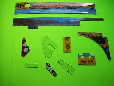 Maverick Pinball Machine Original Playfield Plastics Shields Lot Of 10 Assorted • $97.75