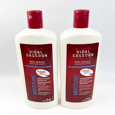 TWO Vidal Sassoon Pro Series Moisture Lock Moisturizing Conditioner 25.3 Oz • $59.99