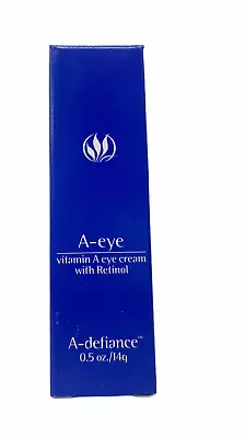 A-Defiance A-Eye Vitamin A Eye Cream W/Retinol (0.5oz/14g) NEW IN BOX • $9.99