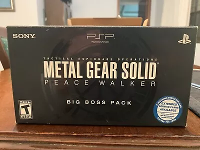 Metal Gear Solid Peace Walker Big Boss Limited Edition • $580