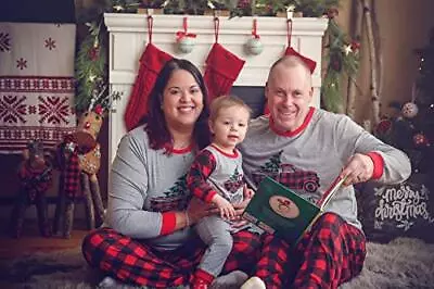 IFFEI Matching Family Pajamas Sets Christmas PJ's Sleepwear Truck Print Top And • $7.99