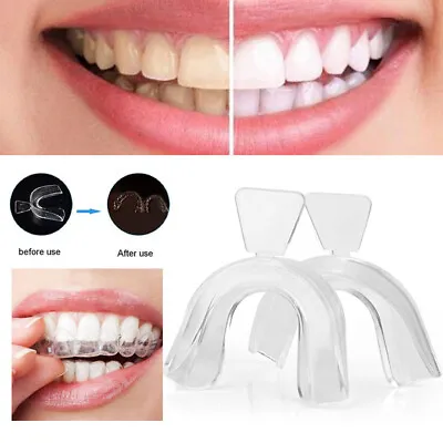 $9.87 • Buy Teeth Whitening Mouth Trays Custom Self Mould Thermo Plastic Ultra Clear Guards