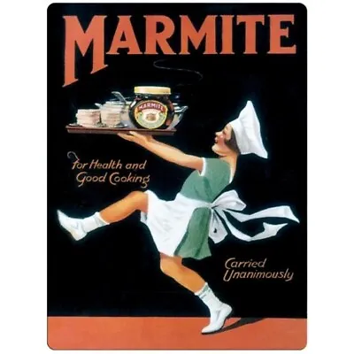 Marmite Inspired Advert Vintage Retro Style Metal Sign Kitchen Café Bar Pub Shed • £4.99