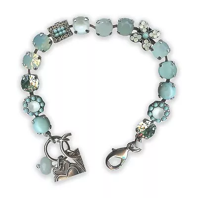 Bracelet By Mariana Caribbean Life Coll. Fab Turquoise Mineral And Opals Swar... • $189