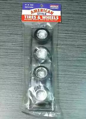 1970's SLOT CAR/Model NOS ARII American Style Tires & Wheels Japan VINTAGE 1/24 • $9.99