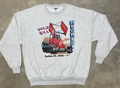 Vintage NOS 2000 Wild Bill Heckert Super Sportsman Sprint Car - XL • $34.99