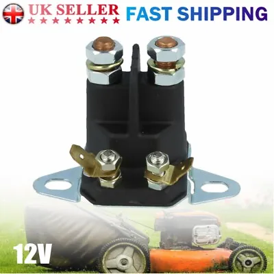 4-Pole 12V Starter Solenoid For Mountfield Westwood Lawn Tractor Ride On Mower • £11.39