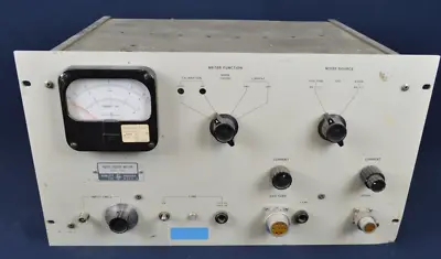 HP Tube Powered Noise Figure Meter Model 342A Military Radio Calibration Unit • $89.99