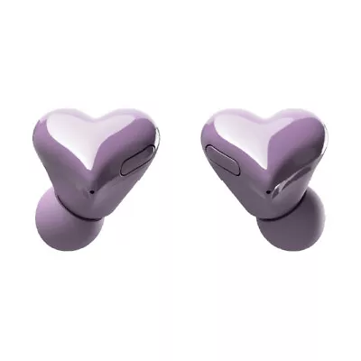 Genuine Softbank Selection Heart Buds Wireless Earphones Purple  • $148