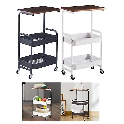 Mobile Trolley On Wheel Good Load Bearing Fruits And Vegetable Holder • $121.63