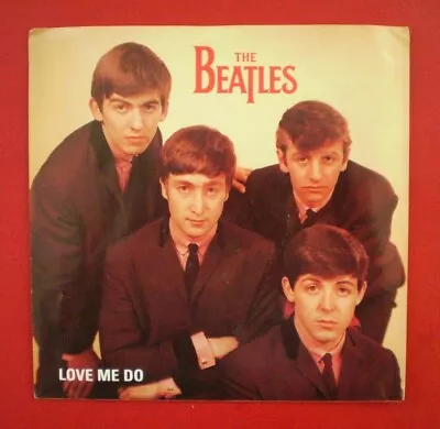 The Beatles ( LOVE ME DO ) WLP 45 W/ PIC NEW/MINT  PROMO 30th ANNIVERSARY • $14.95