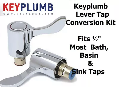 Keyplumb Lever Tap Conversion Kit  Fits ½  - FWH-L-TCK • £18