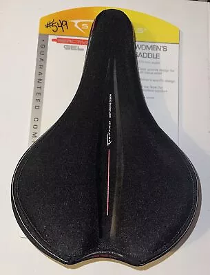 Serfas Women's LS-100 Reactive Gel Bicycle Saddle/Seat Lycra Cover Comfort NEW • $36