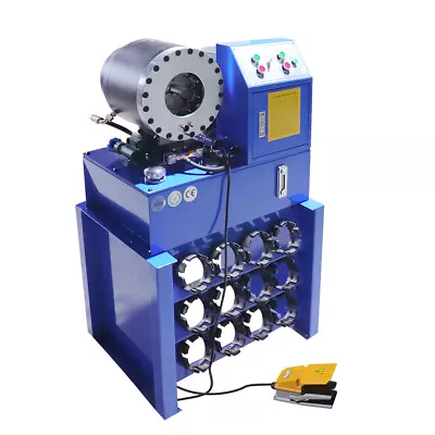 4KW Automatical Hydraulic Pipe Swaging Hose Crimping Machines Industrial 31.5Mpa • $5999