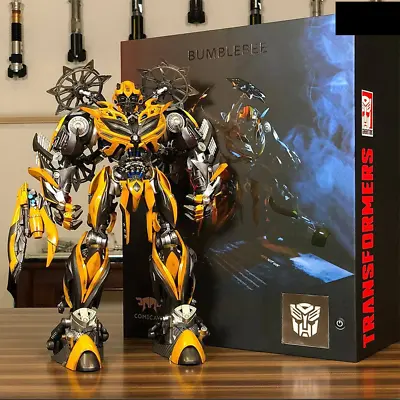 Comicave Transformers Bumblebee 1:18 Action Figure W/ Led Model Collection Boxed • $404.79