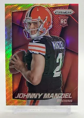 2014 Panini Prizm Rookie Johnny Manziel Logo Prizm #287 RC • $8.99