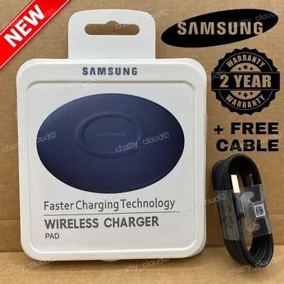 £12.95 • Buy Genuine Samsung Galaxy Ultra Slim Wireless Fast Charger For S10 S20 S21 S22+ S23