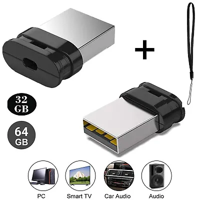 32GB 64GB USB Flash Drive Memory Stick 2.0 Mini Pen Disk For PC Laptop Wholesale • $6.99