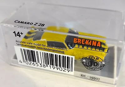 Brekina 1:87 Scale 1970 Camaro Z 28 Yellow. 2.25  Long. Made Germany. HO Scale • $21.50