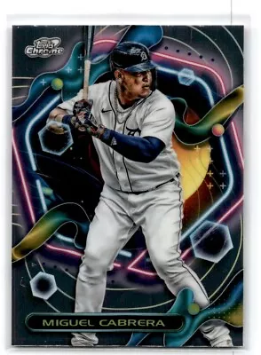 2023 Topps Chrome Cosmic Miguel Cabrera #100 Tigers • $1.65