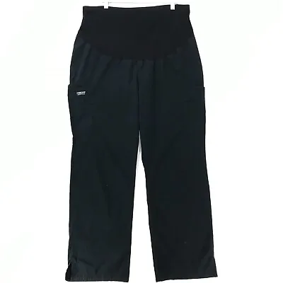 Cherokee Maternity Workwear Scrub Pants Bottoms Womens Size XL Black • $21.08