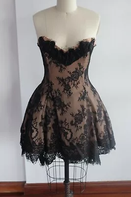 NEW Wheels And Dollbaby Gigi Dress Strapless Lace Size 8 Formal Designer • $250