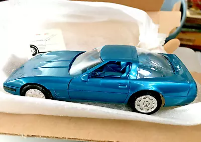 AMT Ertl 1996 Corvette Coupe Bright Aqua Metallic Model Car 6620EO GM Promo • $7.99