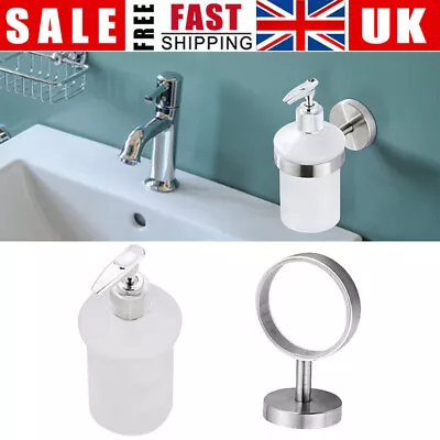 £14.35 • Buy New Wall Mounted Bathroom Soap Dispenser Public Hands Sanitizer Shampoo Liquid
