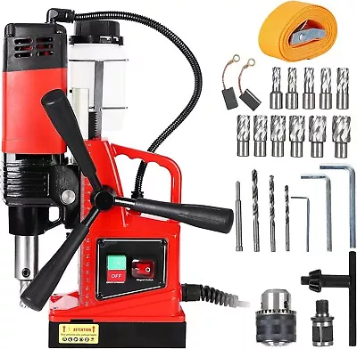 1.6  Boring Magnetic Drill Press 1300W 2922lbf/13000N Drilling Machine 810 RPM • $303.99