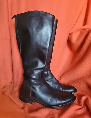 Country Road Black Knee High Boots Size 38.5 • $110
