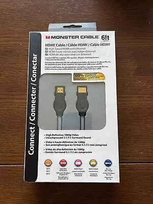 New Monster Essentials High Performance HDMI Cable. 122932-00 6 Ft • $9.99