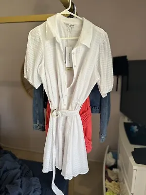$50 • Buy Forever New White Dress Size 10 New With Tags