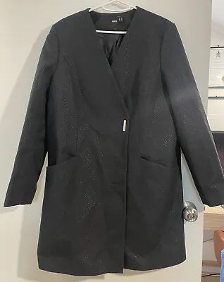 $18 • Buy ASOS Navy Coat Size 12