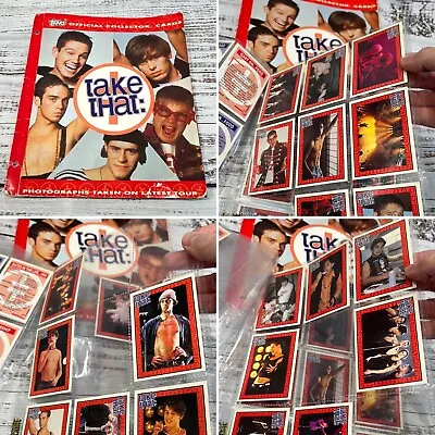 Take That Topps Official Card Collection - 30 Cards + 11 Stickers & Folder • £14.99