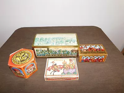 $143.99 • Buy Vintage  E Otto Schmidt W Germany Nuremberg Biscuit Railroad Candy Tin
